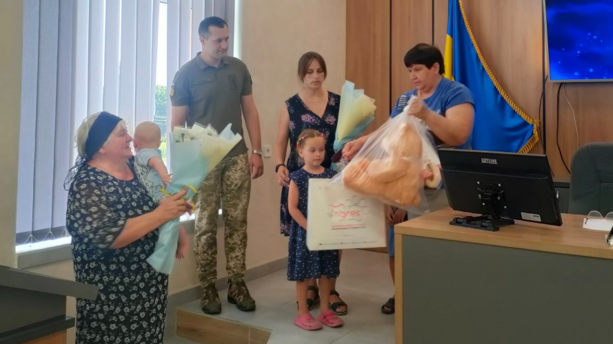 На Волині родині загиблого Героя посмертно вручили Орден «За мужність» III ступеня