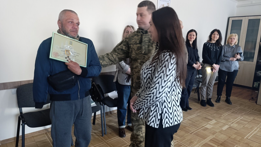 Подвиг волинського ветерана війни відзначили «Залізним Хрестом»