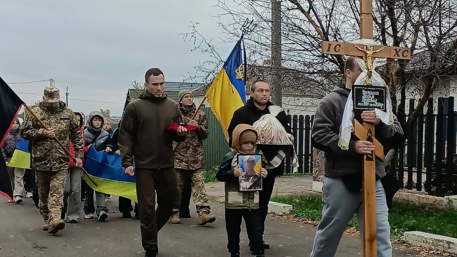 На Волині поховали захисника Вадима Яковського, який майже два роки був у полоні