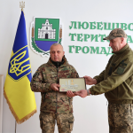 Воював на гарячих напрямках: ветеран з Волині отримав «Золотий тризуб»