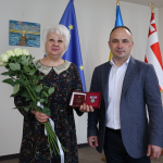 Волонтерка з Волині Діана Шевчук отримала нагороду від Президента України