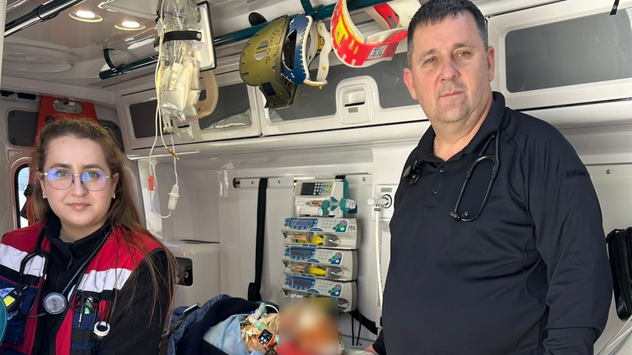 Понад 43% опіків тіла: медики Волині успішно транспортування критичного пацієнта до Польщі