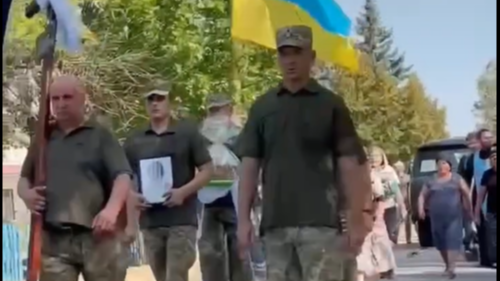 Майже рік родина жила у невідомості: на Волині попрощались з Героєм Степаном Самчуком