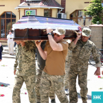 Брат полеглого Героя нині на фронті: на Волині попрощалися з військовослужбовцем Іваном Сокиркою