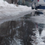 На Волині через відлигу підтопило селище