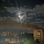 Вогонь видно в інших районах: у Москві спалахнула сильна пожежа. Відео