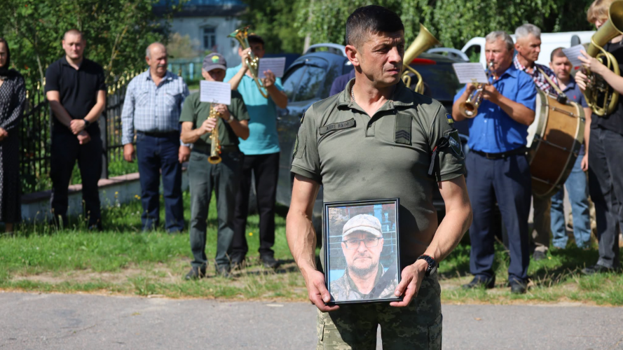 На Волині поховали полеглого Героя Сергія Конончука