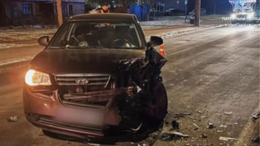 Вилетів на зустрічну і в'їхав в авто: у Луцьку суд покарав водія за п’яну аварію