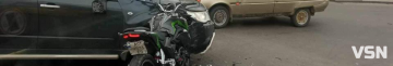 В аварії у Луцьку постраждав мотоцикліст