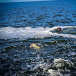 жінку в Одесі мало не змило в море