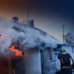 Палав, як сірник: у селі на Волині горів дерев’яний будинок