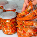 Овочева заправка до супу на зиму в банках: рецепт без варіння і стерилізації