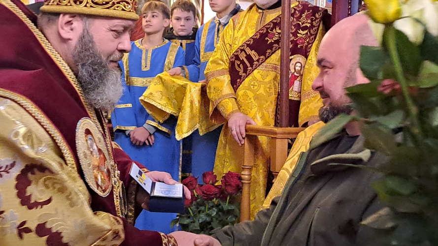 Волонтер з Волині отримав почесну нагороду «Хрест Патріота України»