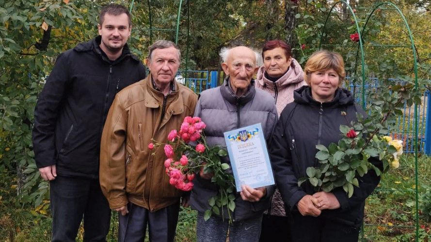 Пережив війну та примусові роботи в Німеччині: житель Волині відзначив 101-річчя