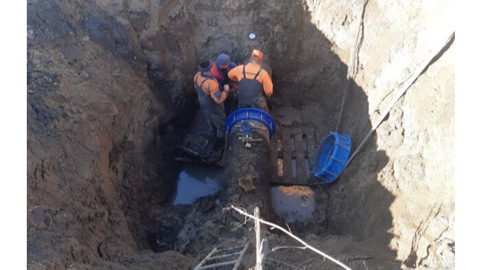 У Луцьку триває реконструкція магістрального водогону