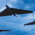 збиті Шахеди вибухають