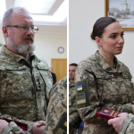 Прикордонник-історик та бойова медикиня з Волинського загону отримали державні відзнаки