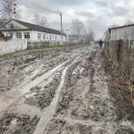 Старі проблеми вулиці Нової: у селі на Волині діти вимушені місити багно ногами дорогою до школи