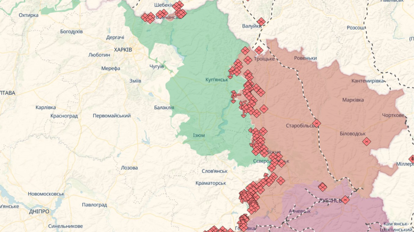 ситуація на фронті сьогодні