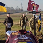 Жалобна церемонія прощання з полеглим воїном Олександром Паньком