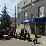 Осиротіло двоє синочків: у Володимирі провели в останню путь поліцейського Дмитра Домріна