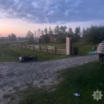 На Волині мотоцикліст зіткнувся з комбайном, водій загинув на місці