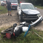 За добу на Волині в ДТП постраждали велосипедистка, мотоциклісти і водії авто