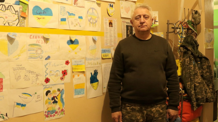 Боєць з Волинської 100-ої бригади пішов на фронт заради своїх дітей і онуків