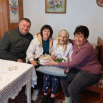 Виростила двох дітей та має п’ятьох онуків: жителька Волині відсвяткувала 95-річчя