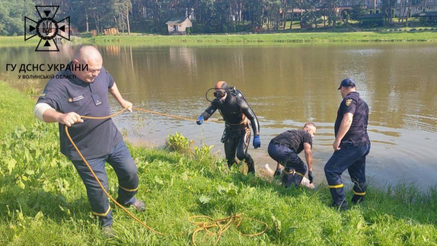 У сільському озері на Волині втопився 18-річний хлопець