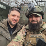 Волинський військовий Сергій Муц супроводжував президента Зеленського на передову