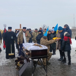 Разом із сім'єю переїхав з Криму: біля Луцька попрощалися із військовослужбовцем Андрієм Саєнком