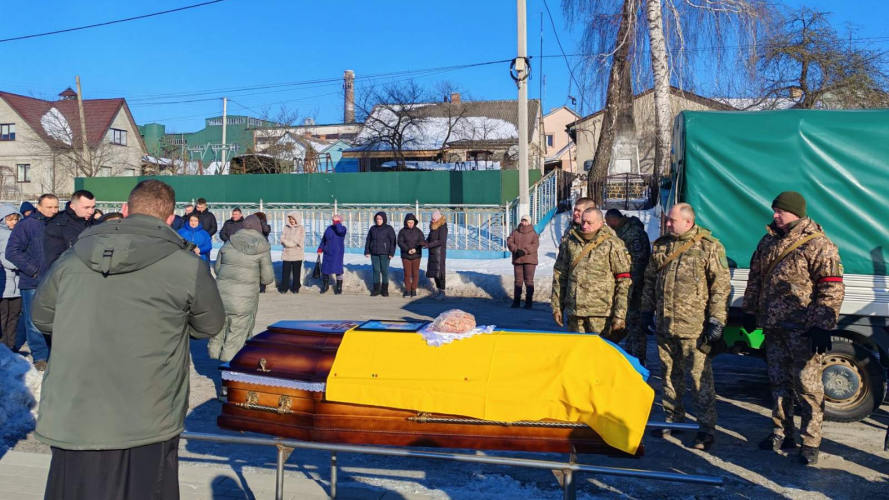 На Волині поховали Героя Сергія Туза, який вважався зниклим безвісти
