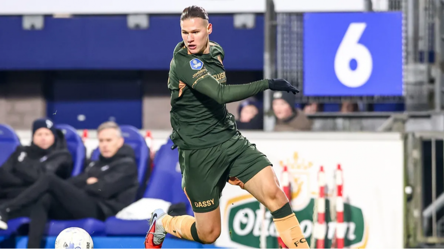 Дебют через два дні після трансферу: молодий футболіст з Луцька вперше зіграв за нідерландський клуб