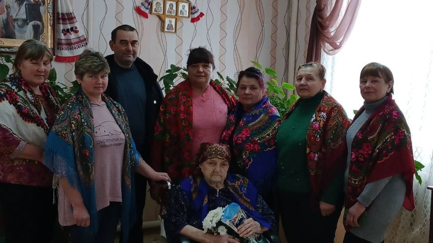 Її продовження — 4 онуків, 6 правнуків та 1 праправнука: бабуся з Волині відзначила 95-річчя