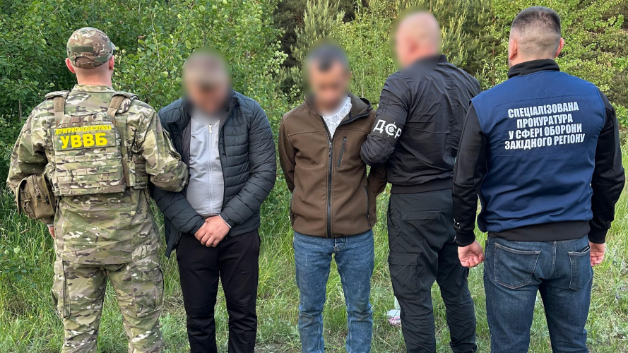 На Волині двоє братів намагалися незаконно переправити військовозобов’язаного до Білорусі: їх затримали на гарячому