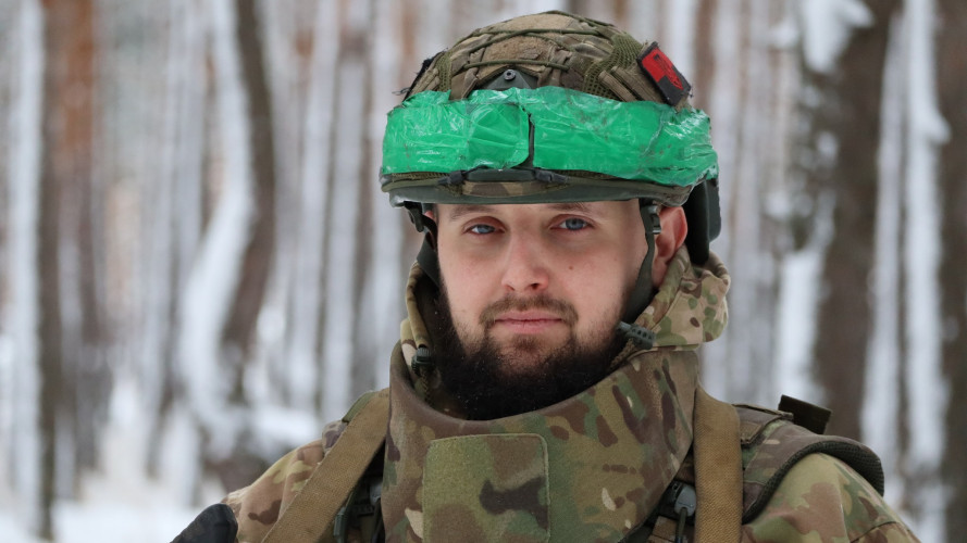 «Хрест хоробрих»: бійця волинської ТрО нагородили відзнакою Головнокомандувача ЗСУ