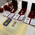 На Волині рідним чотирьох загиблих Героїв вручили посмертні нагороди