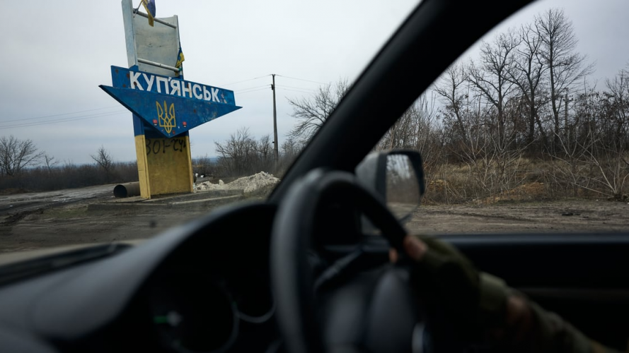 Куп'янськ, ситуація на фронті