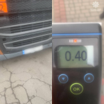 На Волині зупинили водія фури, який п’яним віз небезпечний вантаж