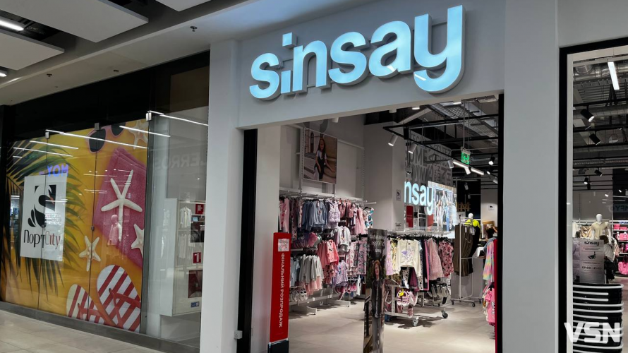 Як виглядає оновлений магазин Sinsay у луцькому «ПортCity». Фото
