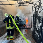 На Волині горів автомобіль