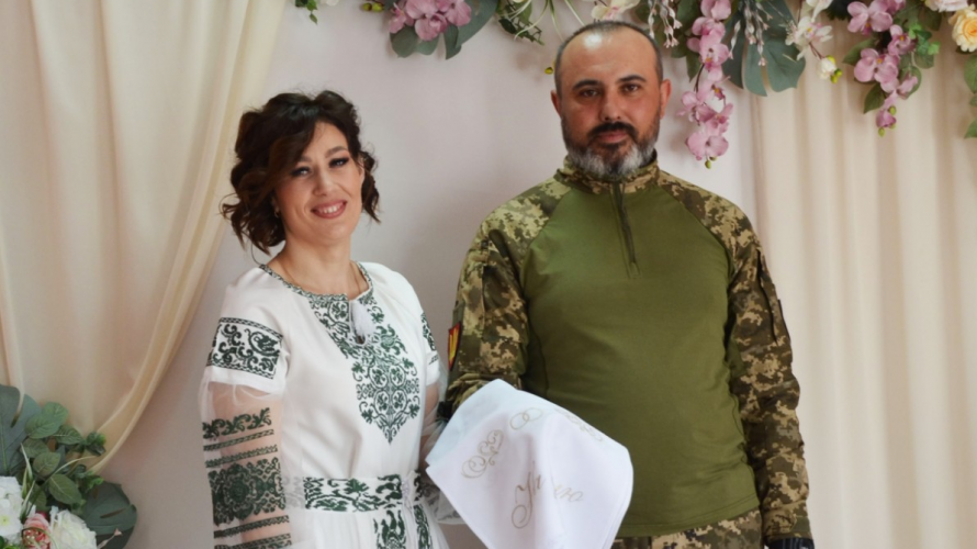 У Луцькому районі одружився військовослужбовець
