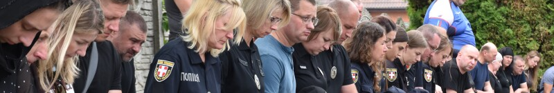 Біля Луцька попрощалися з правоохоронцем Віктором Масюком