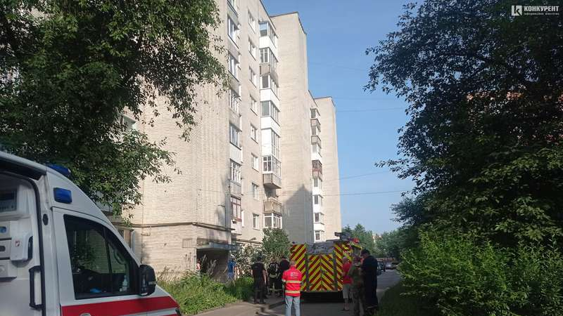 Ранкова пожежа у Луцьку: постраждали мама і дитина