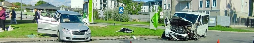 У Луцьку зіткнулися два авто: є травмовані