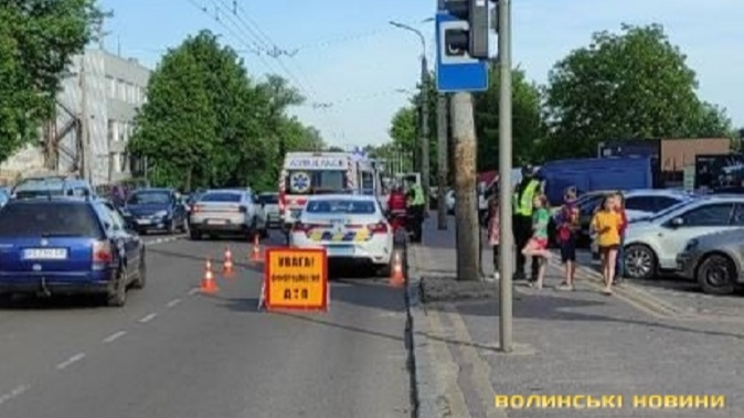 У Луцьку водійка на «форді» збила дівчинку: який стан дитини