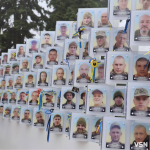 У Луцьку відкрили фотостенд «Живемо з надією. Пам’ятаємо. Чекаємо» зі світлинами безвісти зниклих воїнів