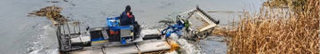 На Волині річку Турію очищують незвичною технікою: скільки коштують роботи та що відомо