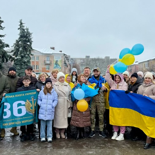 З полону додому: у громаді на Волині зустріли 23-річного захисника Олександра Трощинського
